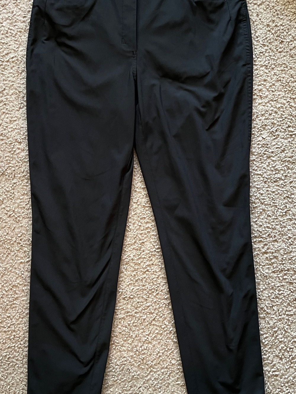 lululemon athletica Black Straight-Leg Pull-On Pants